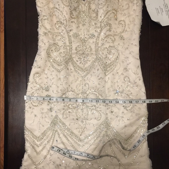 Kitty Chen Couture Fully Beaded Wedding Dress - Picture 3 of 6